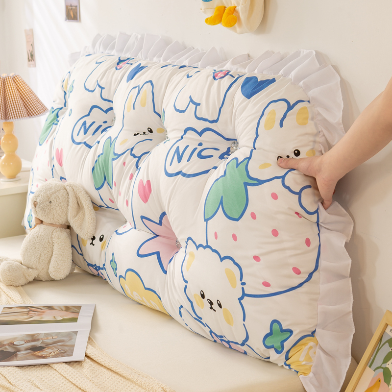 Headboard Cushion Backrest Tatami - ロングタミピロー,ベッドルーム,ソファ,枕,ベッドサイドバックレスト,睡眠サポート,ボルスター,ベッドサイド,寝室,かわいい
