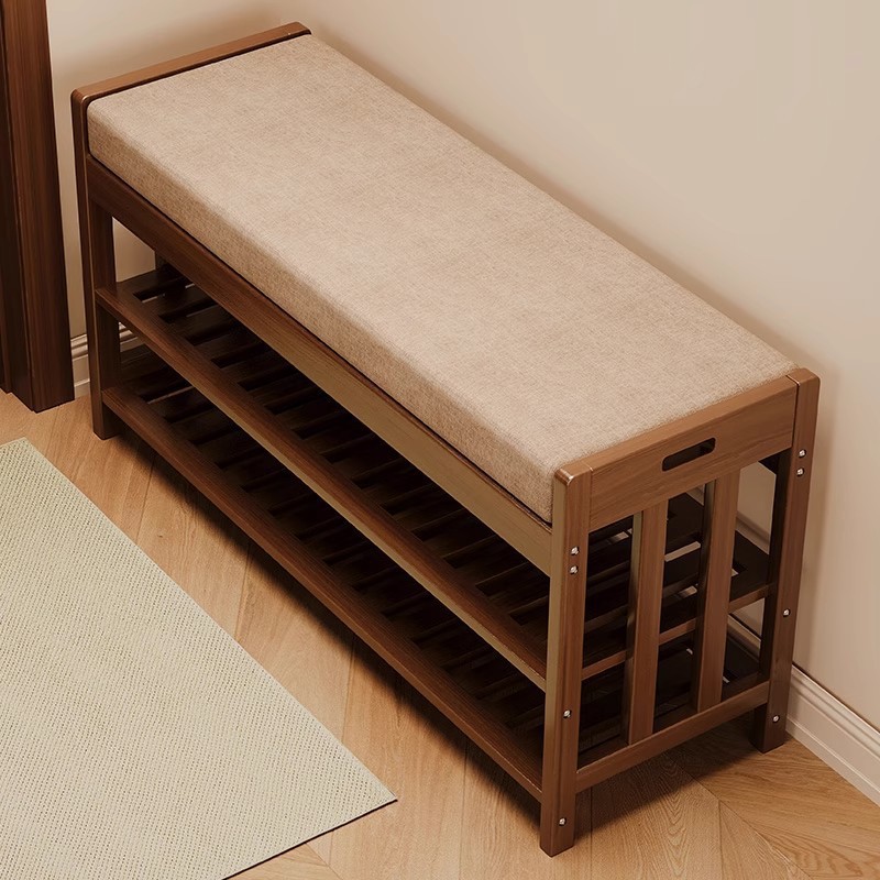 Shoe Rack Cabinet Narrow Entryway - シューズラック玄関靴キャビネットベンチパッド入りシートオーガナイザーコンパクト狭い靴収納ホーム廊下靴オーガナイザー