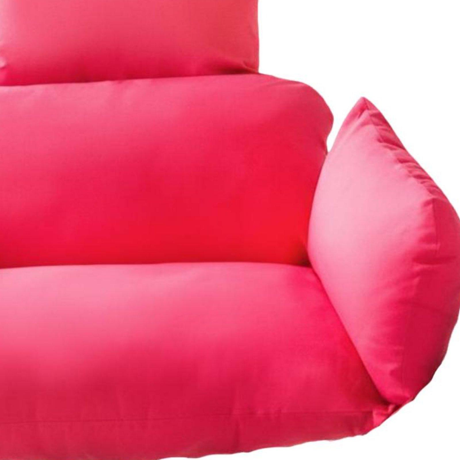 Outdoor Furniture - 取り外し可能なクッションカバー付きシートパッド、ハンギングチェア、エッグチェア、ガーデンラウンジャー、人間工学に基づいた室内装飾用