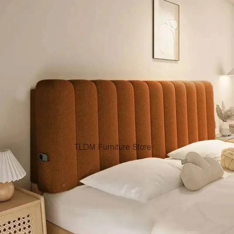 Headboard Cushion Backrest Tatami - ベッドヘッドボード布張り背もたれヘッドボード寝室畳粘着式ヘッドボード衝突防止クッション寝室家具Z