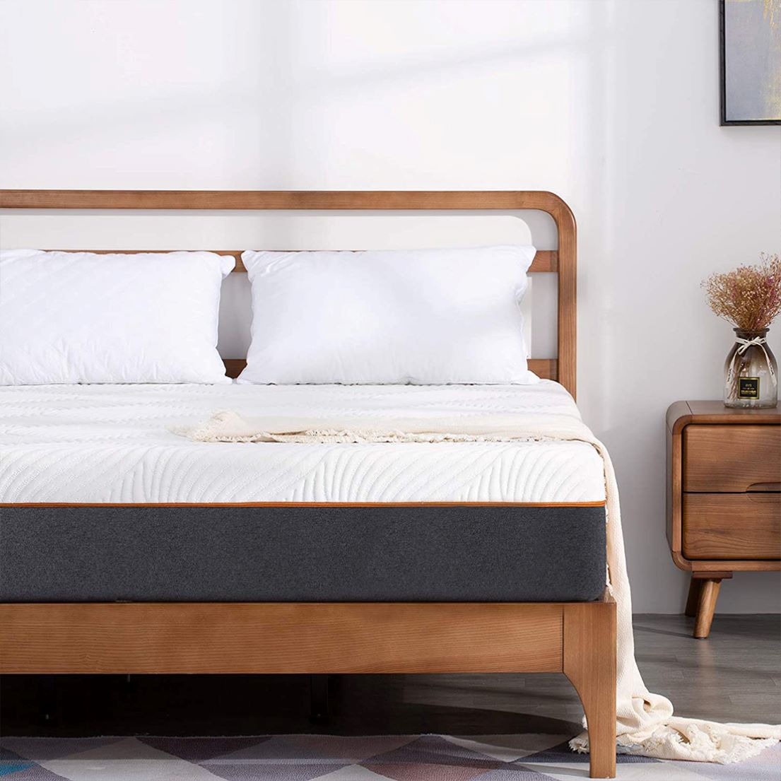 Memory Foam Mattress In A Box Queen - 格安製造ホテルキングクイーンダブルツインサイズラテックスゲルメモリーフォームポケットコイルスプリングベッドマットレス（カバー付き、箱入り）