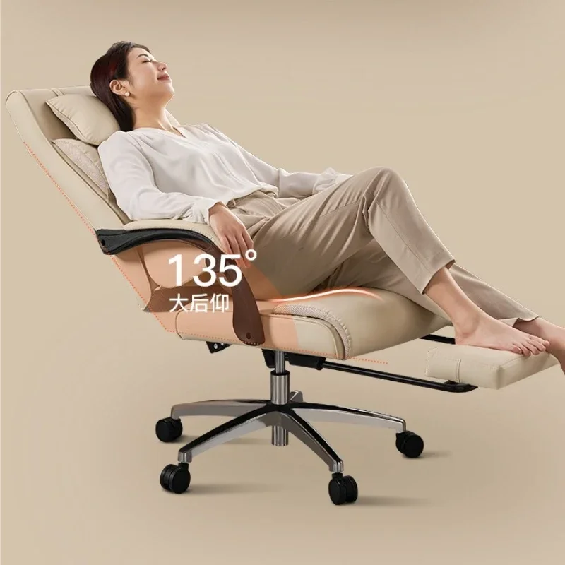 Sofas - 革張りのボスチェア、リクライニングチェア、昼寝用オフィスチェア、高級オフィスソファシート