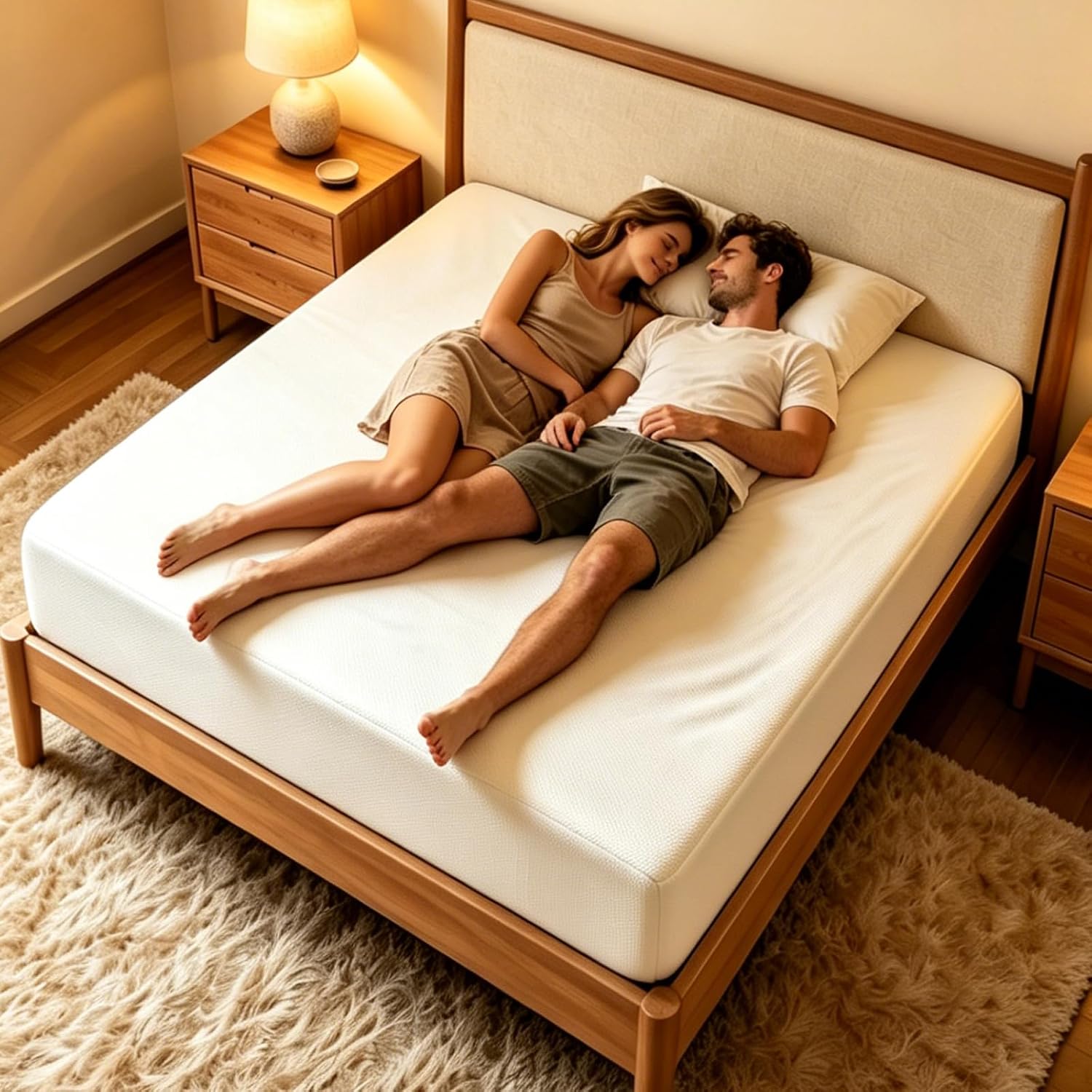 Memory Foam Mattress In A Box Queen - 10インチ メモリーフォームマットレス クイーンサイズ 人間工学に基づいたデザイン クイーンマットレス イン・ア・ボックス