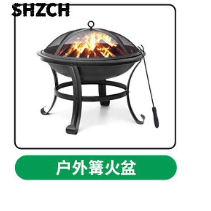 Outdoor Furniture - 屋外用炭火暖炉、キャンプ・パティオ・庭用