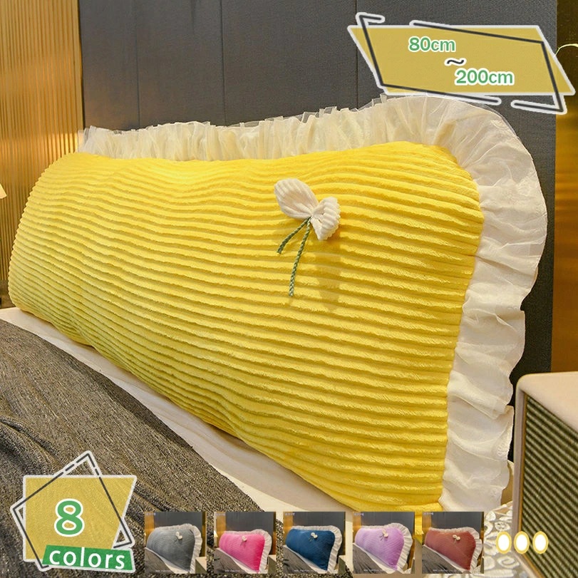 Headboard Cushion Backrest Tatami - 90/120/150 センチメートル畳枕ヘッドボード背もたれソフト読書クッション腰パッド PP 綿充填ソファ枕ベッドヘッドクッション