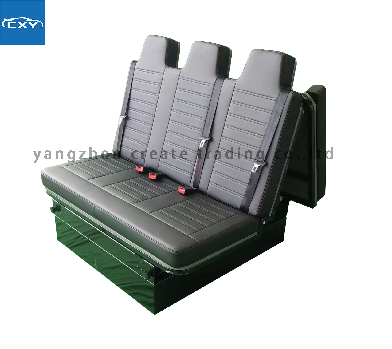 3人乗り快適レザー折りたたみ式RVキャンピングカーソファベッ - Sofas のレビューと価格