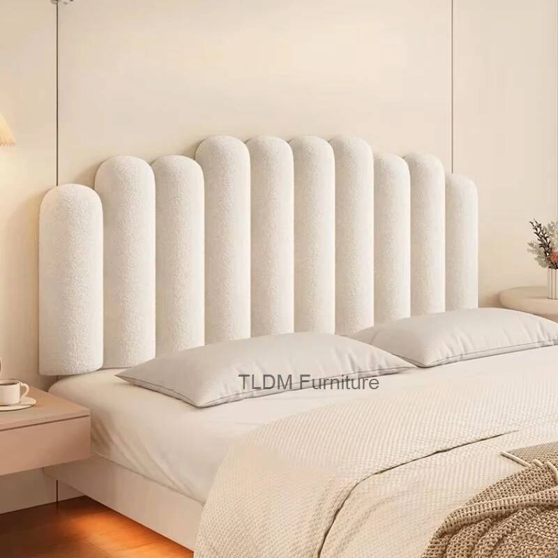 枕モダンなダブルベッドヘッドボード畳衝突防止ライト高級ラムウ - Headboard Cushion Backrest Tatami のレビューと価格