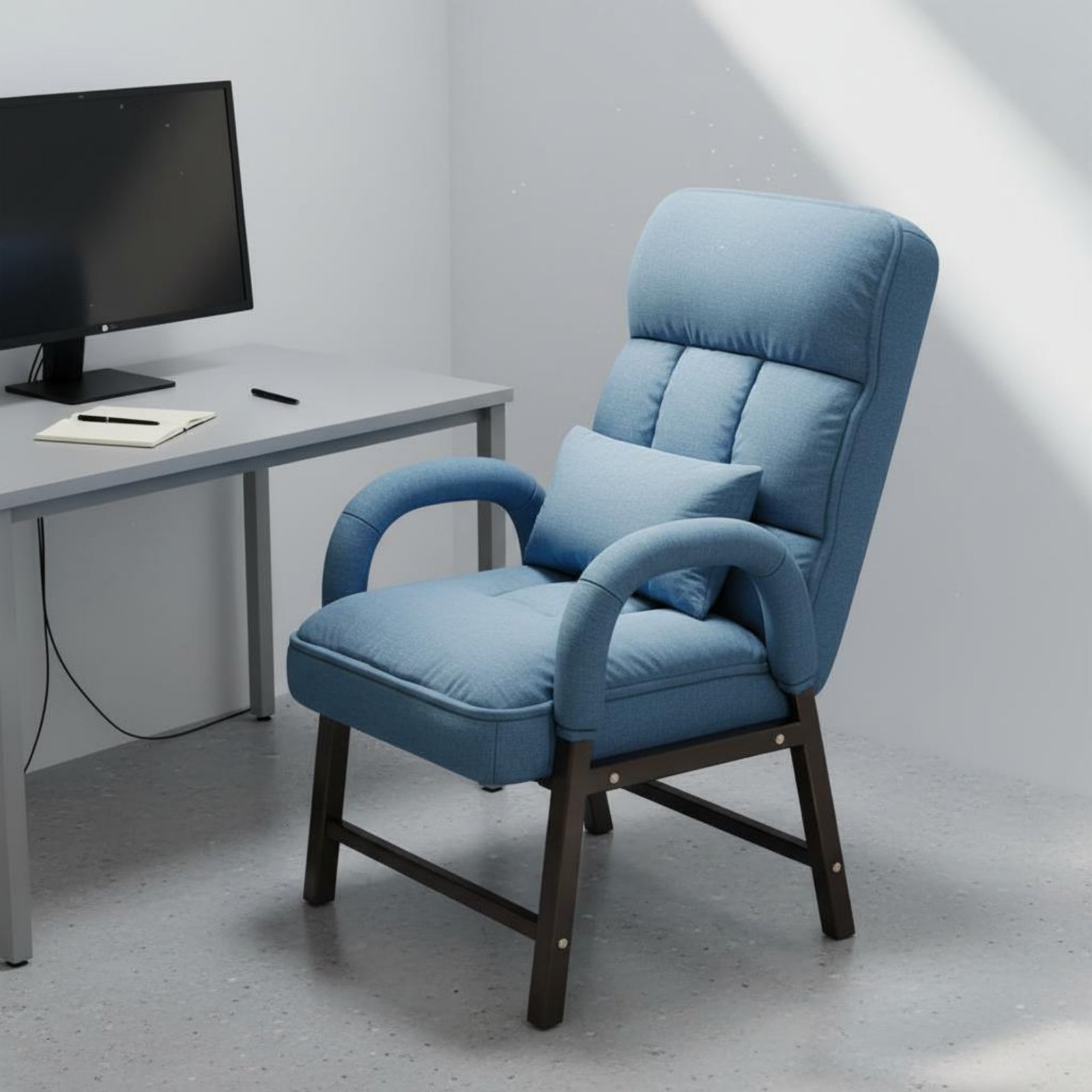 ハイバックレイジーソファチェア、調節可能な背もたれ、テキスタ - Sofas のレビューと価格