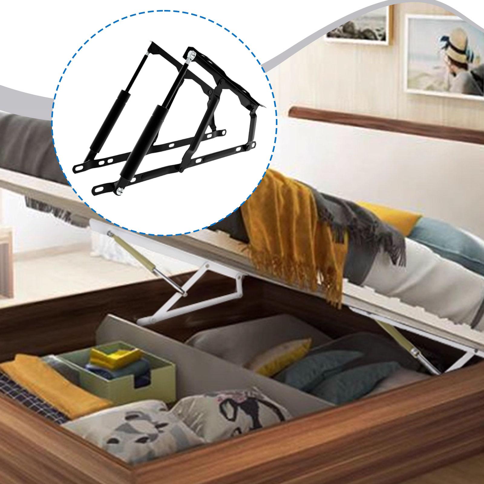 2個入りベッドリフト機構油圧ガススプリングベッド収納リフトキ - Gas Lift Storage Bed Hydraulic のレビューと価格