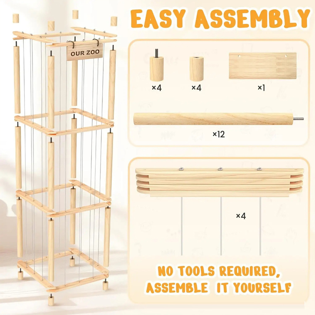 人形整理収納オーガナイザーホルダー おもちゃ用 組み立て式  - Bedroom Furniture のレビューと価格