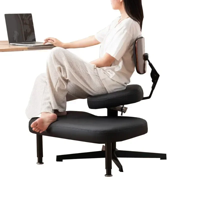 クロスレッグチェア、背もたれ付き調節可能なニーリングチェア、 - Chairs のレビューと価格