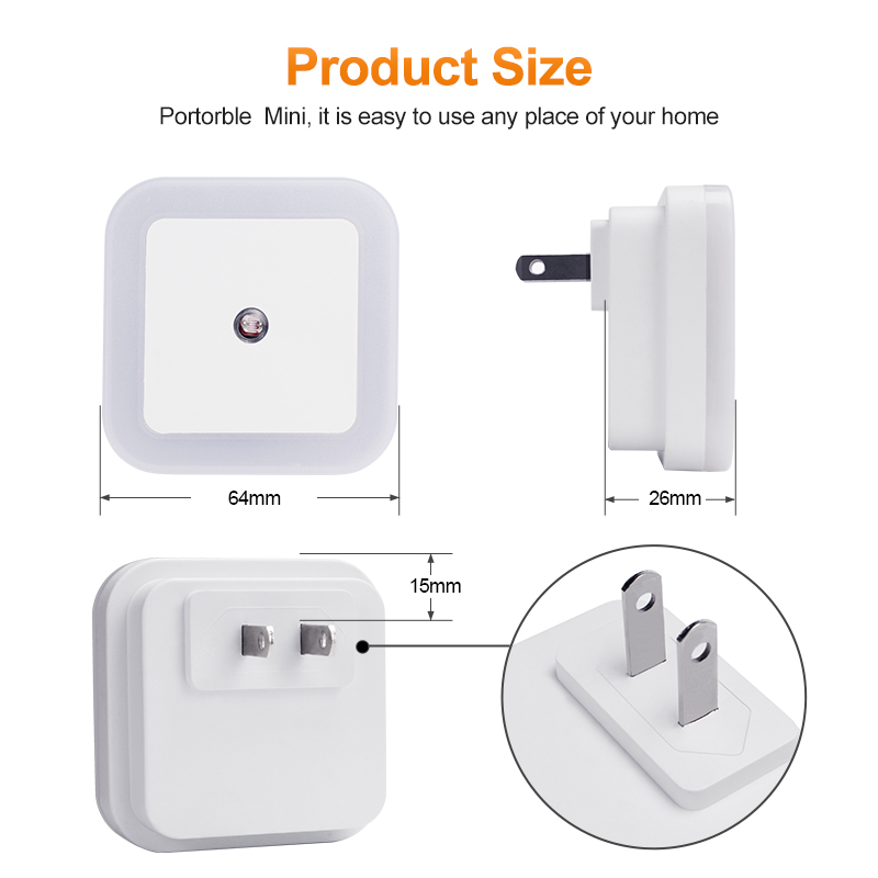 LEDナイトライト ミニライト センサー制御 110V 22 - Floating Nightstand With Led Light のレビューと価格