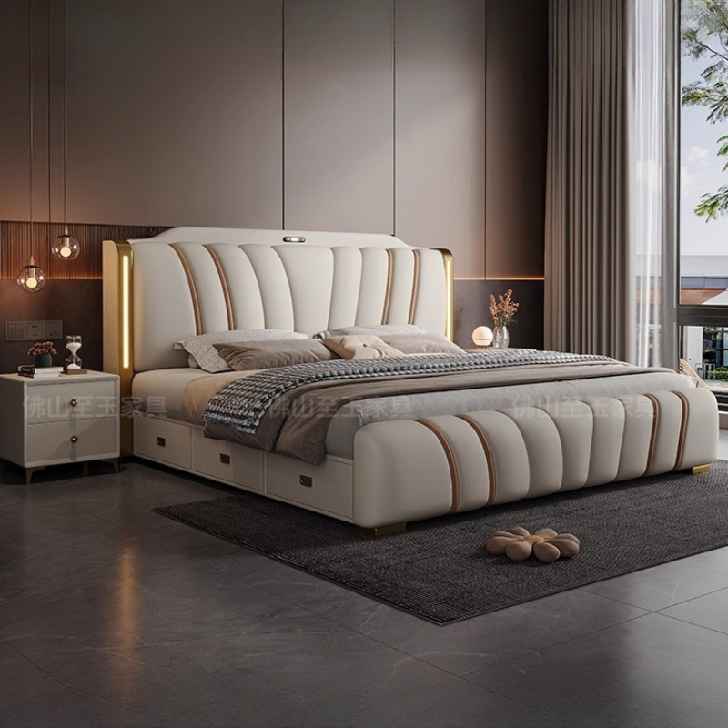180x200CMのクイーン木製ベッドフレーム（引き出し収納 - King Size Bed Frame With Storage Drawers のレビューと価格