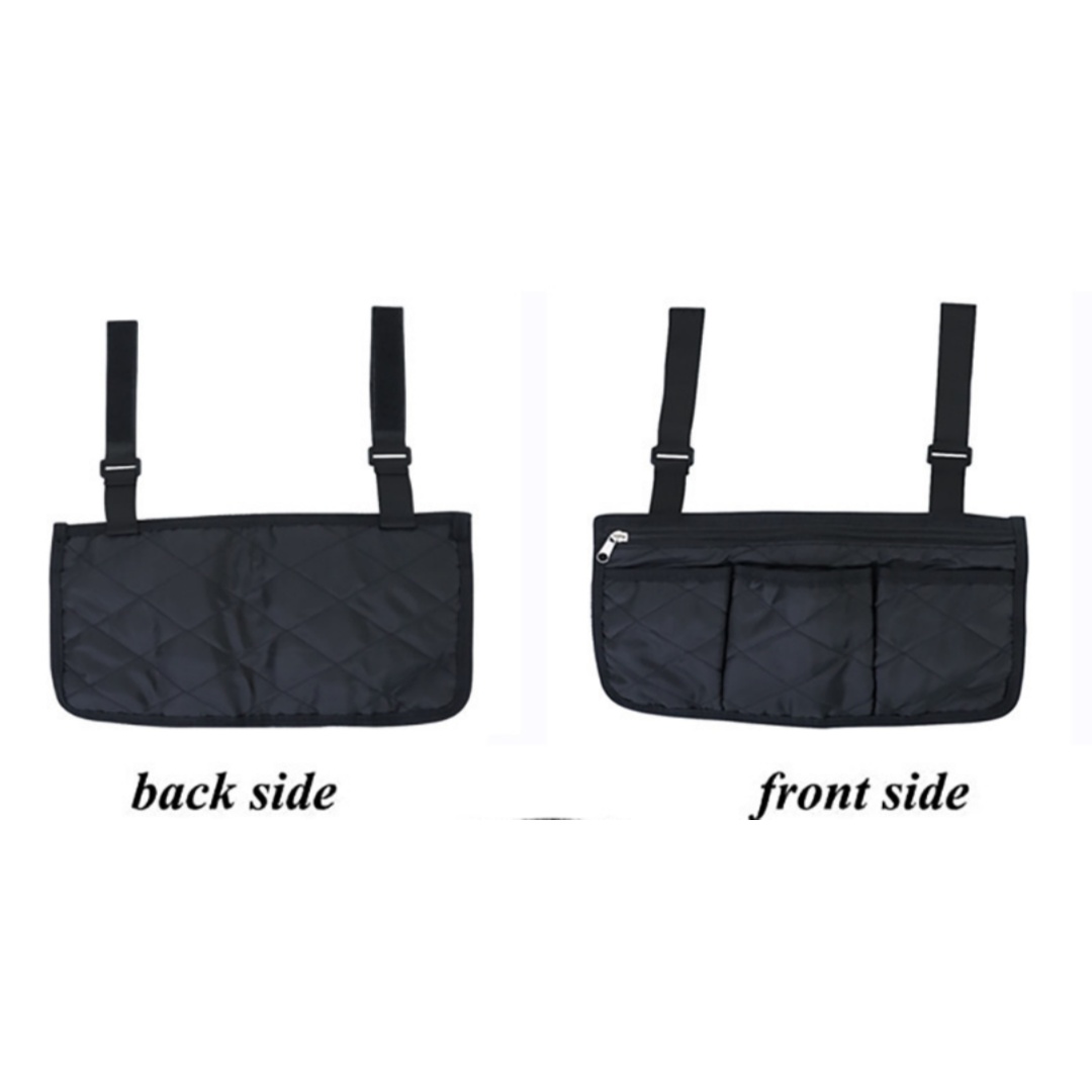 多機能車椅子アームレストサイド収納バッグ、マルチポケット付き - Storage のレビューと価格