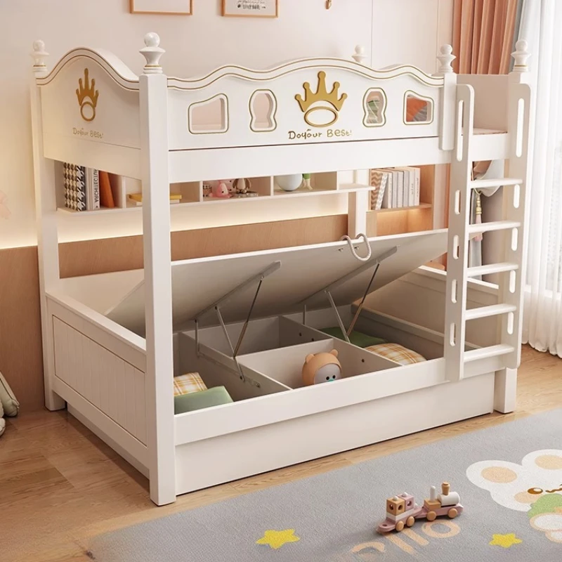 北欧風高級モダン寝室家具 3段引き出し収納ロフトベッド ベッ - King Size Bed Frame With Storage Drawers のレビューと価格