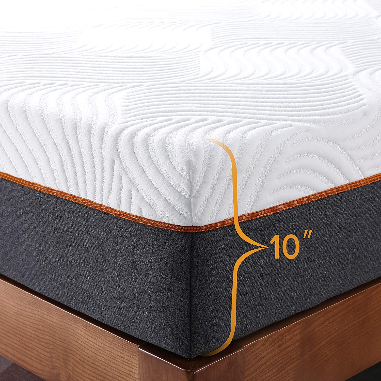 格安製造ホテルキングクイーンダブルツインサイズラテックスゲル - Memory Foam Mattress In A Box Queen のレビューと価格