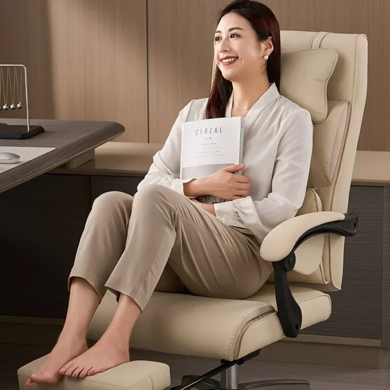 革張りのボスチェア、リクライニングチェア、昼寝用オフィスチェ - Sofas のレビューと価格