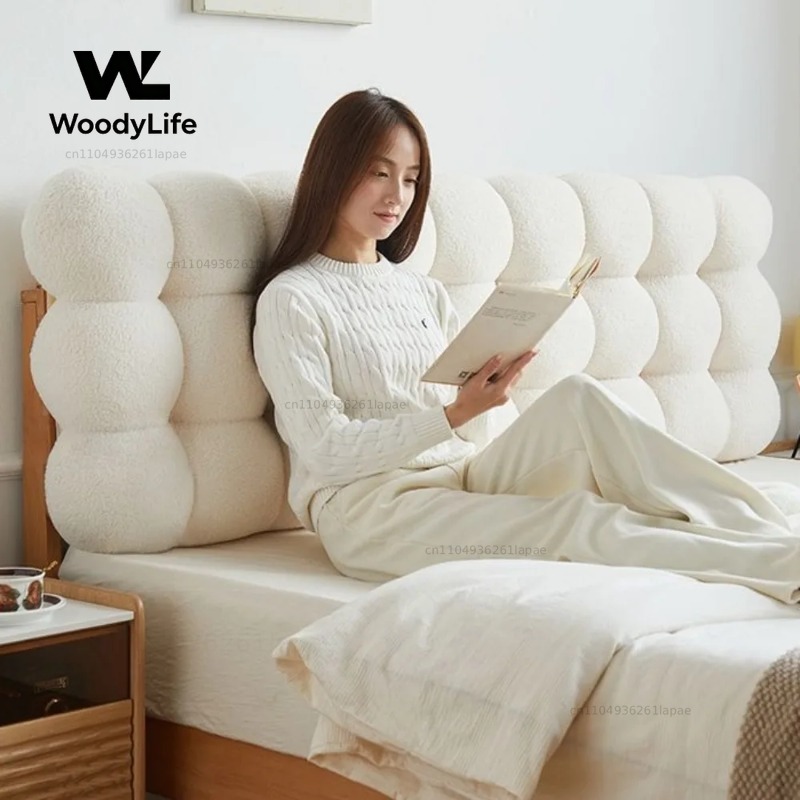 ヘッドボードクッション人間工学に基づいた寝室用背もたれ厚くて - Headboard Cushion Backrest Tatami のレビューと価格