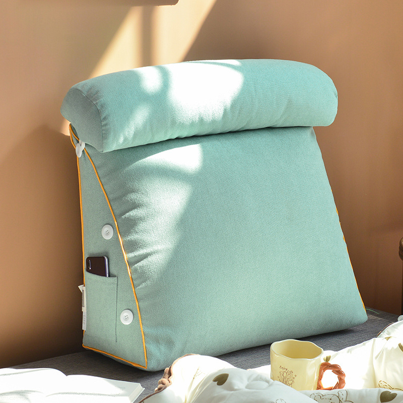1pc ベッドヘッド畳三角ヘッドボードクッションソフトで快適 - Headboard Cushion Backrest Tatami のレビューと価格