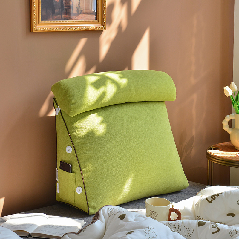 1pc ベッドヘッド畳三角ヘッドボードクッションソフトで快適 - Headboard Cushion Backrest Tatami のレビューと価格