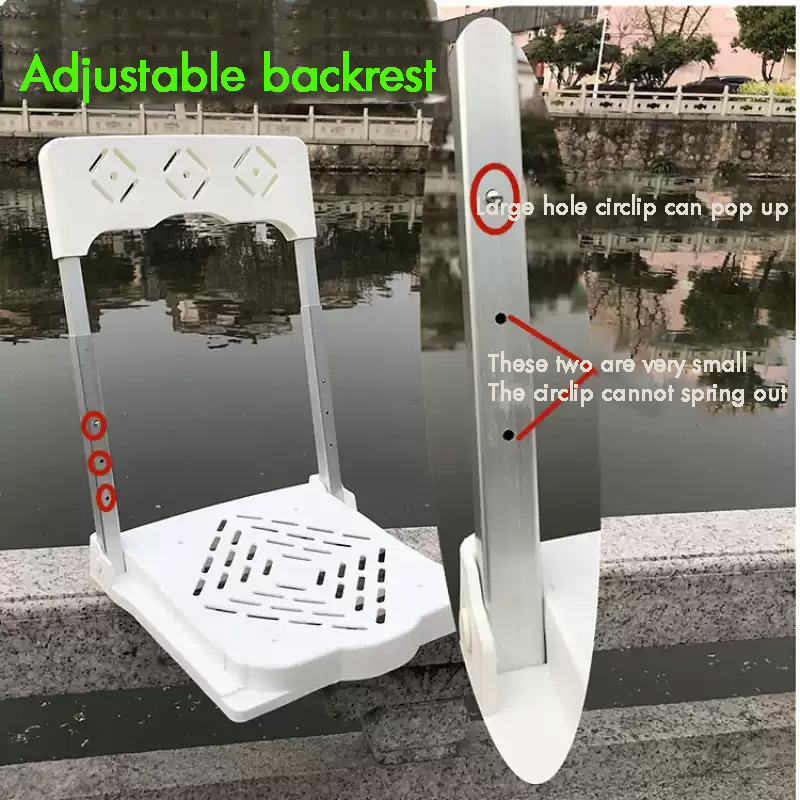 背もたれシートパッド付き折りたたみ式釣り用ボックス、ポータブ - Outdoor Furniture のレビューと価格
