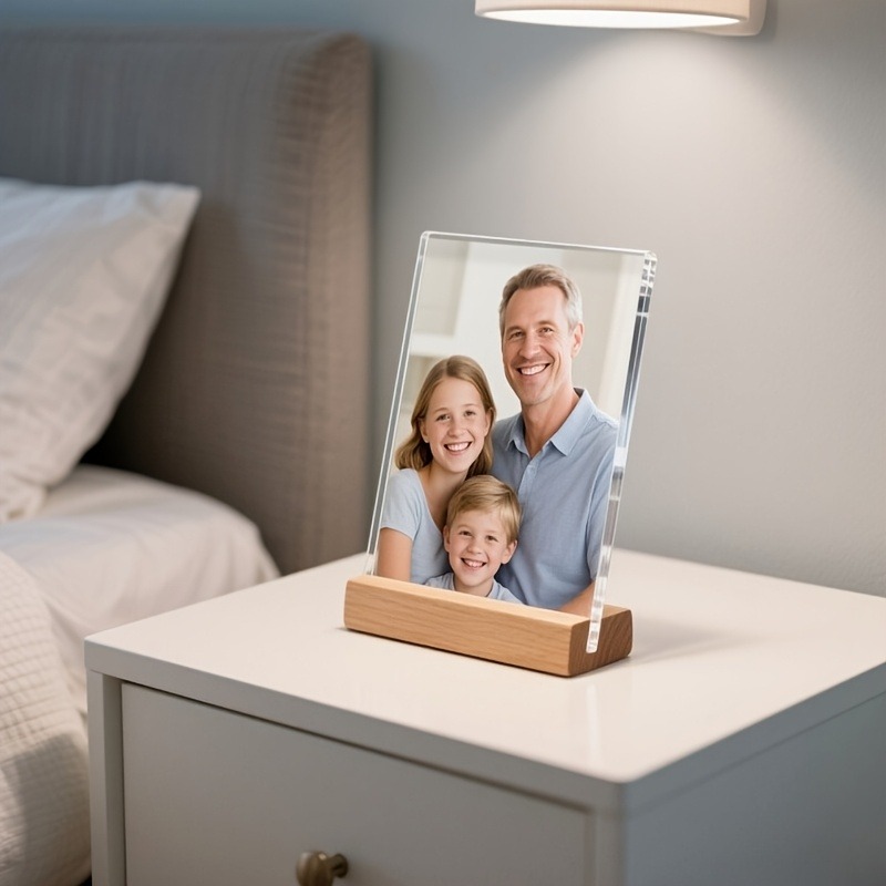 オールシーズン対応 1個入り カスタマイズ可能な写真入りアク - Bedroom Furniture のレビューと価格