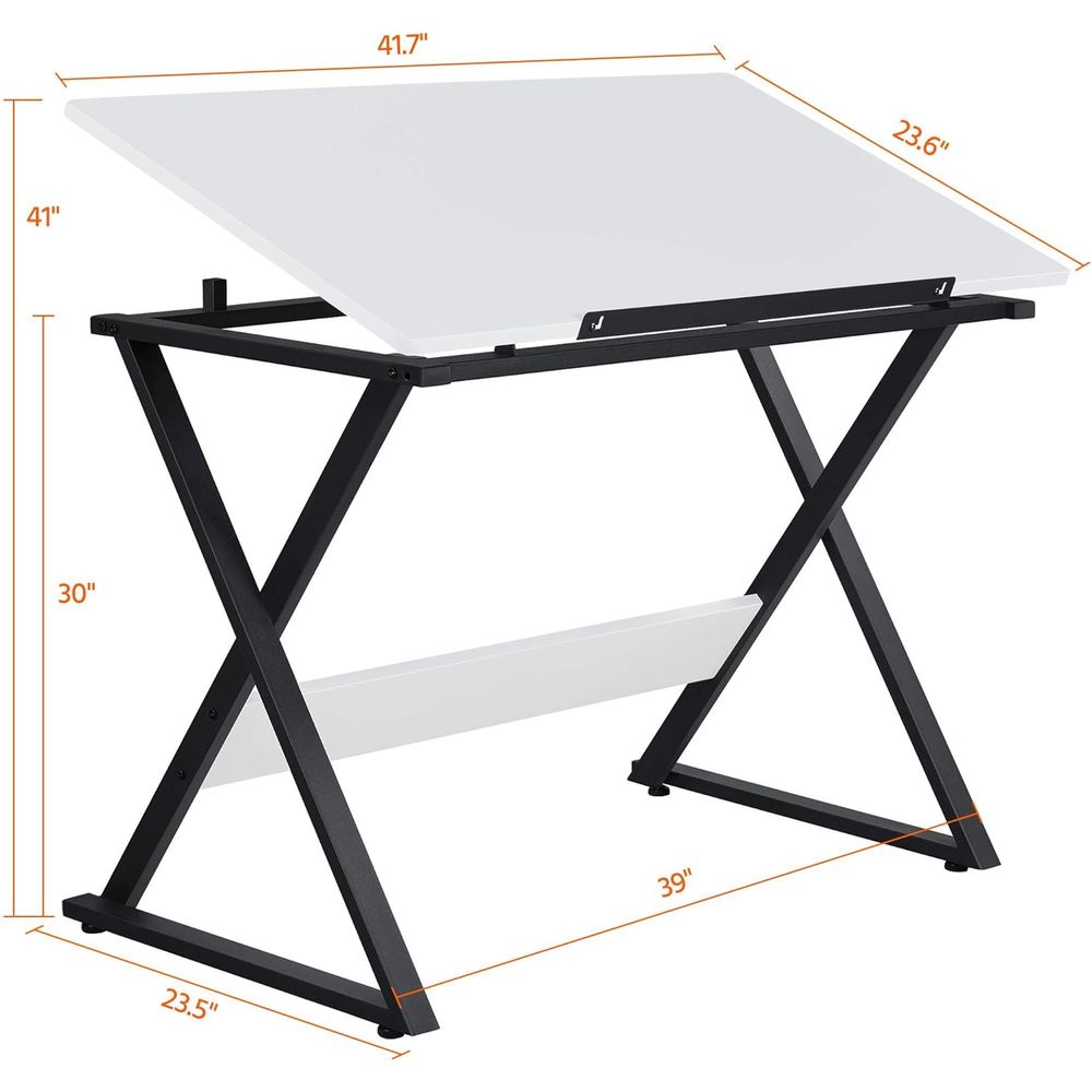 ドレーティングテーブルまたはアーティスト用アートデスク、絵画 - Tables のレビューと価格
