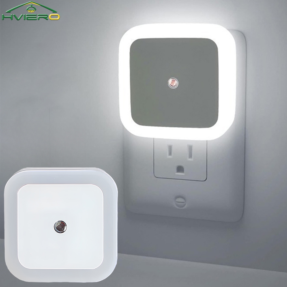 ワイヤレスセンサーLEDナイトライト EUプラグ ミニスクエ - Floating Nightstand With Led Light のレビューと価格