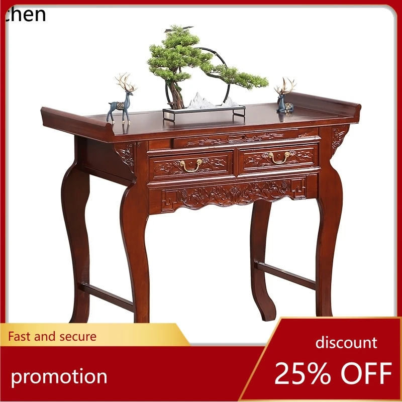 r5.20 家庭用祭壇テーブル 祖宗堂 仏殿 寺院 無垢材仏 - Tables のレビューと価格