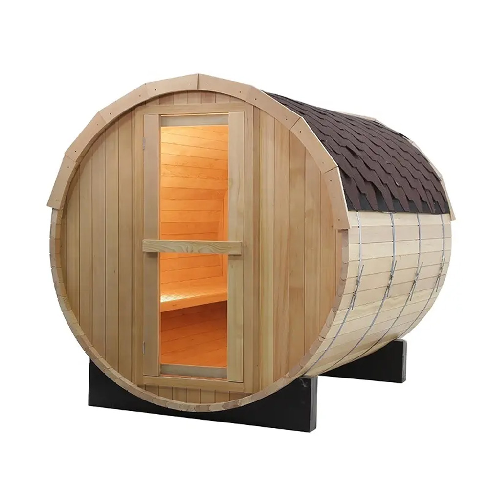 屋外サウナ卸売 屋外4～6人用 カナダ産ヘムロックサウナ ド - Outdoor Furniture のレビューと価格
