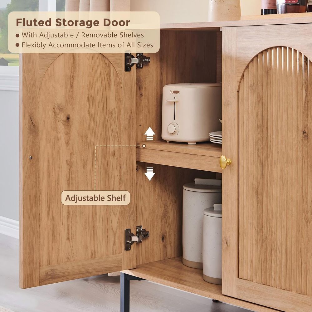 ern Buet キャビネット 収納付き、幅61.75インチ - Storage のレビューと価格