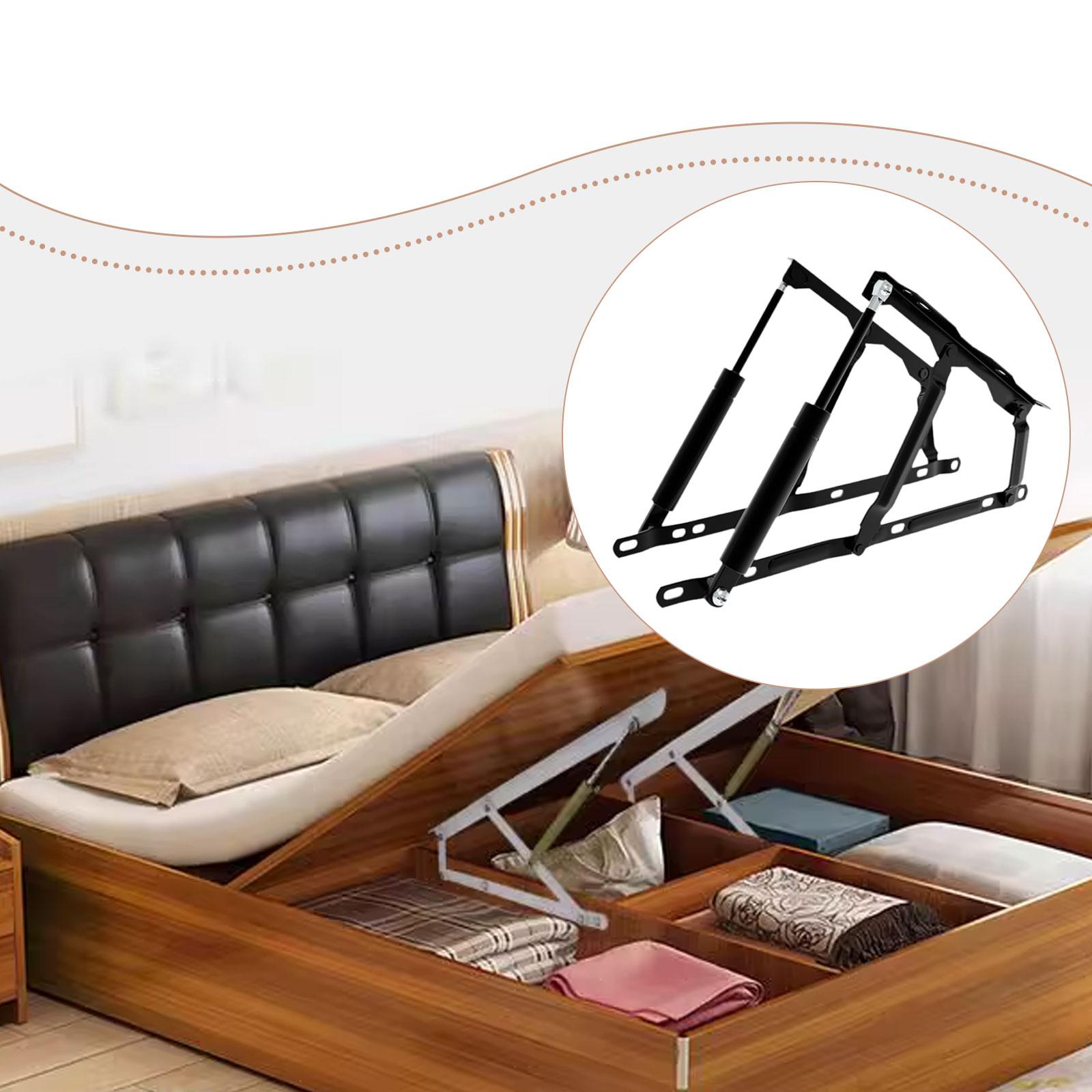 2ピースベッドリフト機構油圧ガススプリングベッド収納リフトキ - Gas Lift Storage Bed Hydraulic のレビューと価格