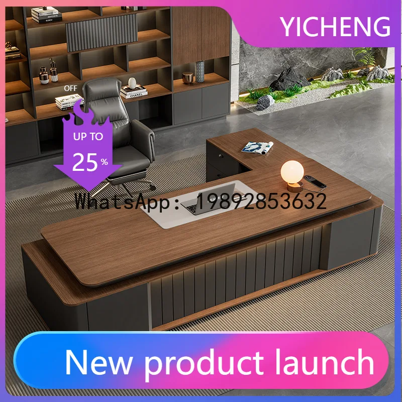 H5.15 ボス社長マネージャー監督官デスク大型デスク厚塗り - Chairs のレビューと価格