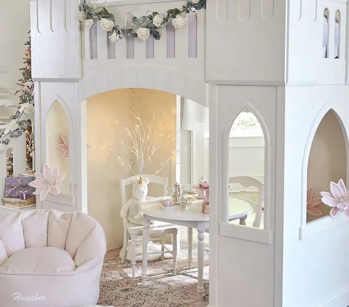 工場直販 モダンな木製子供用二段ベッド 女の子向けプリンセス - Bunk Bed With Stairs And Slide のレビューと価格