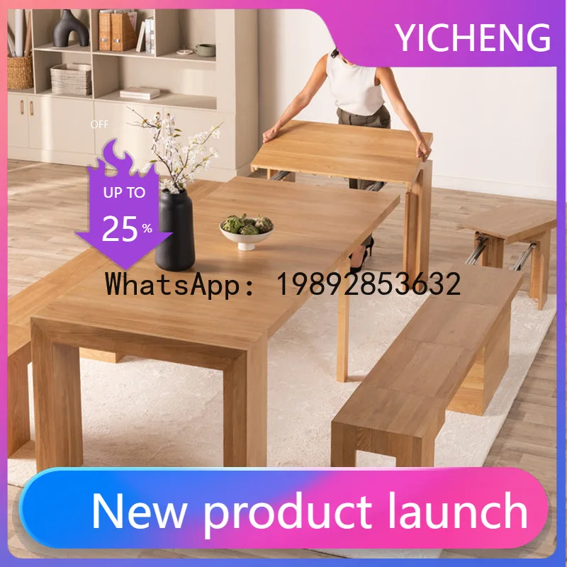 H5.15 拡張式ダイニングテーブル - 無垢材、折りたたみ - Chairs のレビューと価格